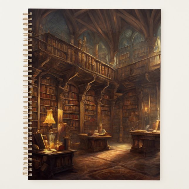 Fantasy Library  Planner (Front)