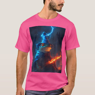 Fantasy Mage Frog Lover T-Shirt