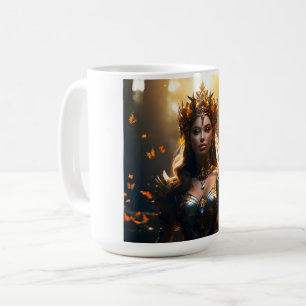 Fantasy magic art woman coffee mug