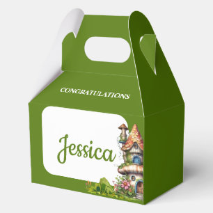 Fantasy Magical Fairy House 4.5"w x 2.75"l x 5.5"h Favour Box