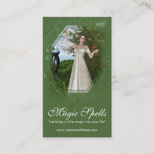 Fantasy Magical Mother Earth Business Card
