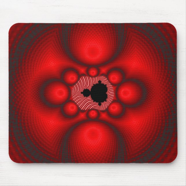 Fantasy Mandelbrot Fractal Image Mouse Mat (Front)