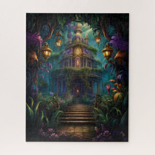 Fantasy Mardi Gras Colors  Jigsaw Puzzle