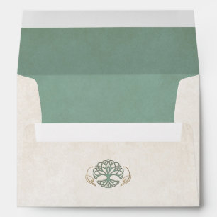 Fantasy Mediaeval Celtic Wedding Envelope
