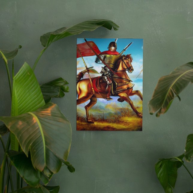 Fantasy Mediaeval Soldier AI Digital Art Poster #0 (Creator Uploaded)