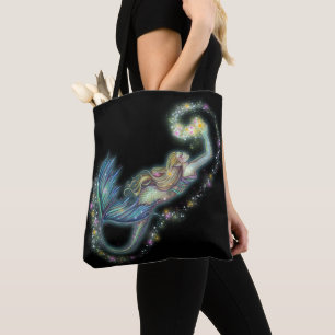 Fantasy Mermaid Artwork by Molly Harrison Tote Bag