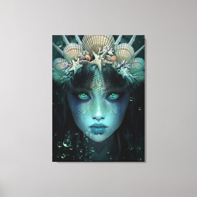 Fantasy Mermaid  Canvas Print (Front)