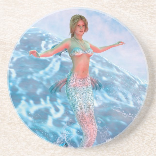Fantasy Mermaid Coaster (Front)