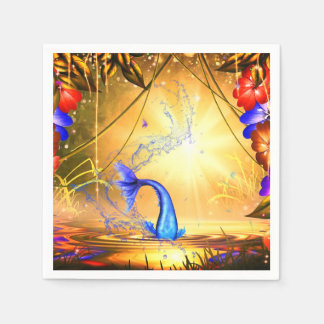 Fantasy Mermaid Paper Napkins