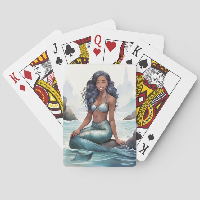Fantasy Mermaid Playing Cards (Back)