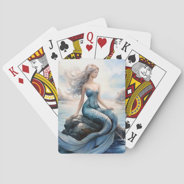 Fantasy Mermaid Playing Cards (Back)