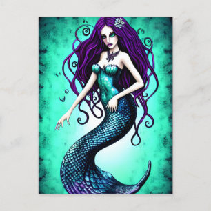 Fantasy Mermaid Postcard