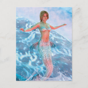 Fantasy Mermaid Postcard