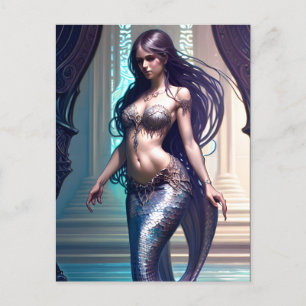 Fantasy Mermaid Postcard