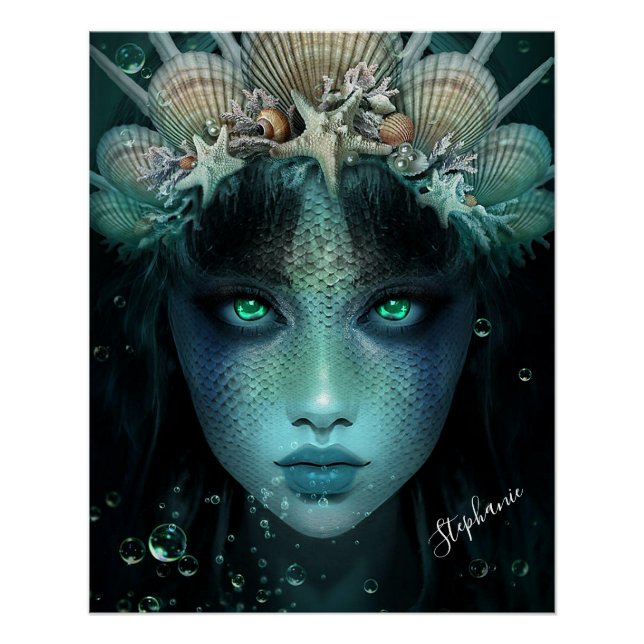 Fantasy Mermaid  Poster (Front)