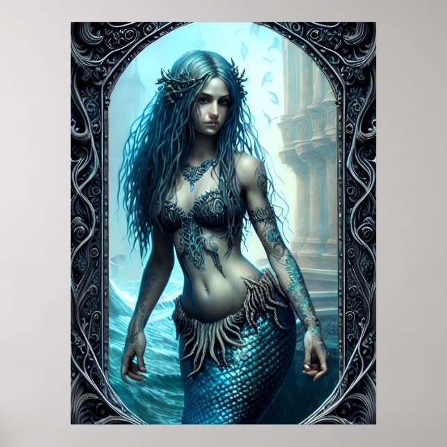 Fantasy Mermaid Poster (Front)