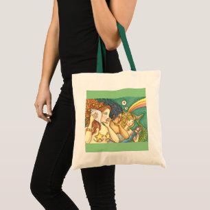 FANTASY MERMAID SISTERHOOD SHARING SECRET WISDOMS TOTE BAG