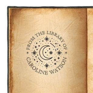 Fantasy moon & stars from the library of  Rubber  Stamp