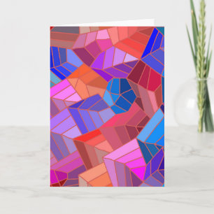 Fantasy Mountains View from the Sky Card