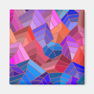 Fantasy Mountains View from the Sky Magnet