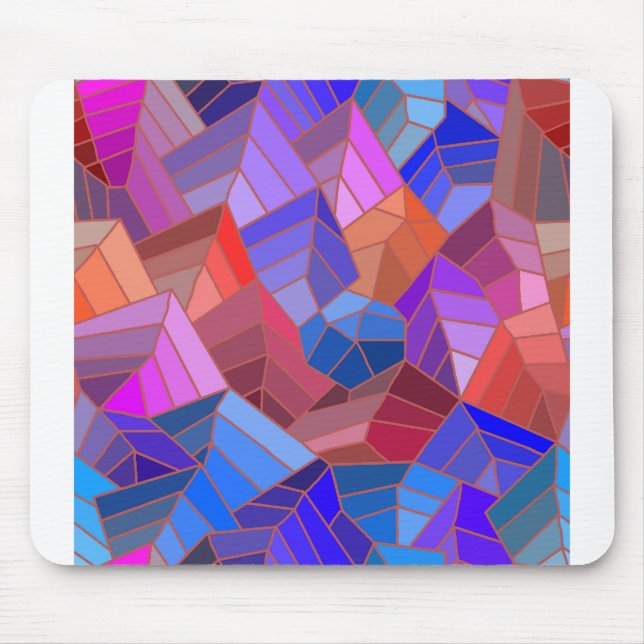 Fantasy Mountains View from the Sky Mouse Mat (Front)