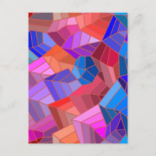 Fantasy Mountains View from the Sky Postcard