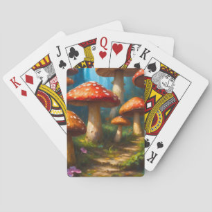 Fantasy Mushrom Classic Playing Cards