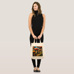 Fantasy Mushrom Tote Bag