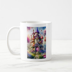 Fantasy Mushroom House Mug