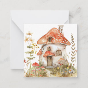 Fantasy Mushroom Note Card