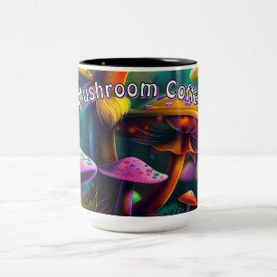 Fantasy Mushrooms Coffee Cup