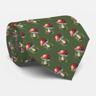 Fantasy Mushrooms Tie