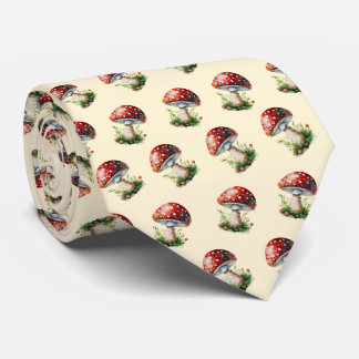 Fantasy Mushrooms Tie