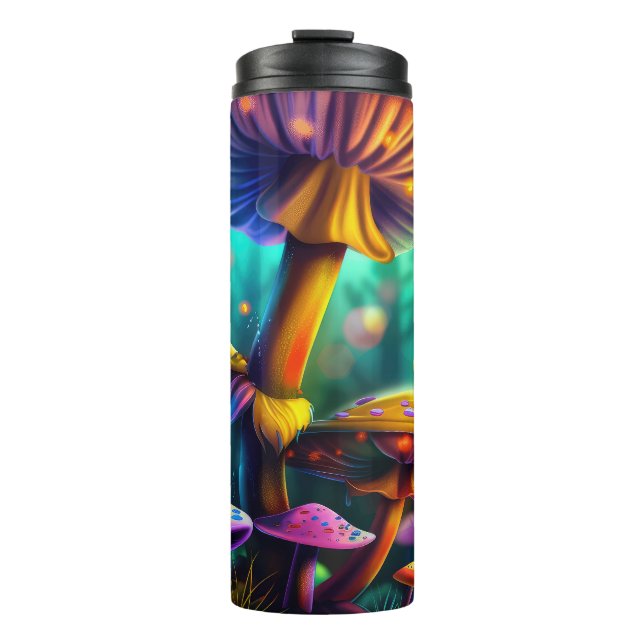 Fantasy Mushrooms Tumbler (Front)