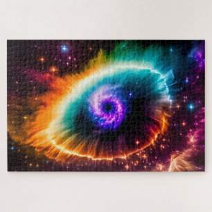 Fantasy Nebula Eye of the Centre of the Universe Jigsaw Puzzle