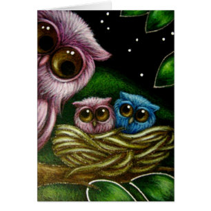 FANTASY OWL CUSTOMIZE Card