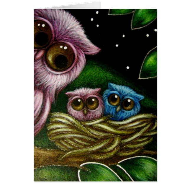 FANTASY OWL CUSTOMIZE Card (Front)