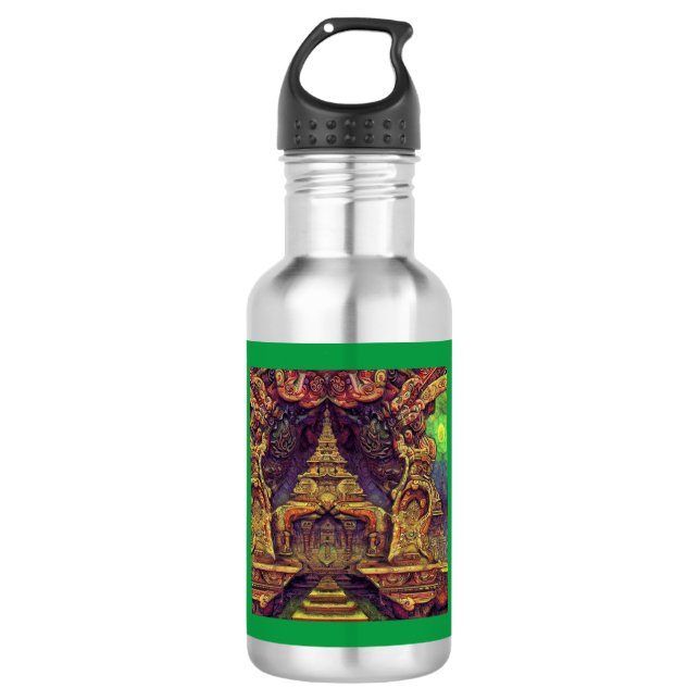 Fantasy Painting 1 - Temple 532 Ml Water Bottle (Front)