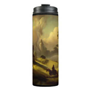 Fantasy Painting 2 - Mediaeval Landscape Thermal Tumbler