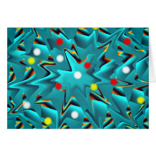 Fantasy pattern azul