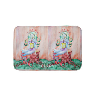 Fantasy Pixie Fairy Thunder_Cove  Bath Mat