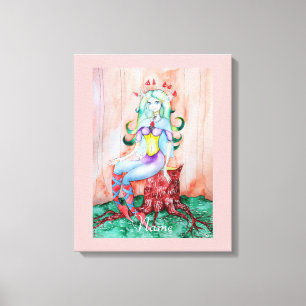 Fantasy Pixie Fairy Thunder_Cove Canvas Print