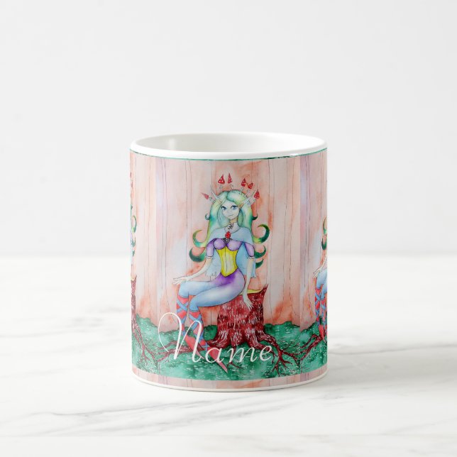 Fantasy Pixie Fairy Thunder_Cove  Coffee Mug (Center)