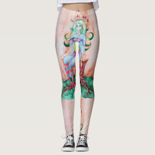 Fantasy Pixie Fairy Thunder_Cove Leggings