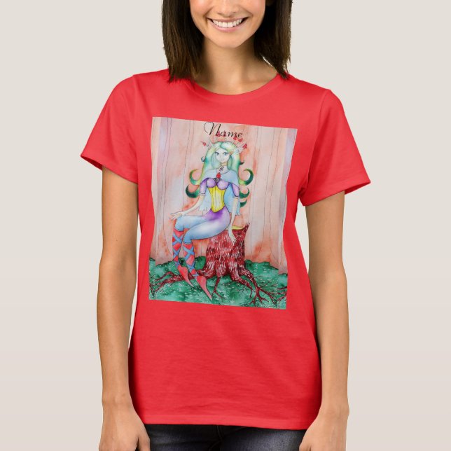 Fantasy Pixie Fairy Thunder_Cove T-Shirt (Front)