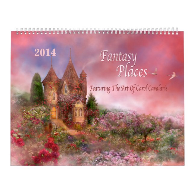 Fantasy Places Art Calendar 2014 (Cover)