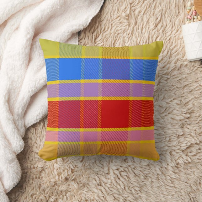 Fantasy Plaid LD Cushion (Blanket)