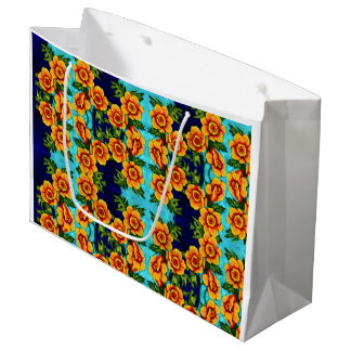 Fantasy Poppies Medium Gift Bag