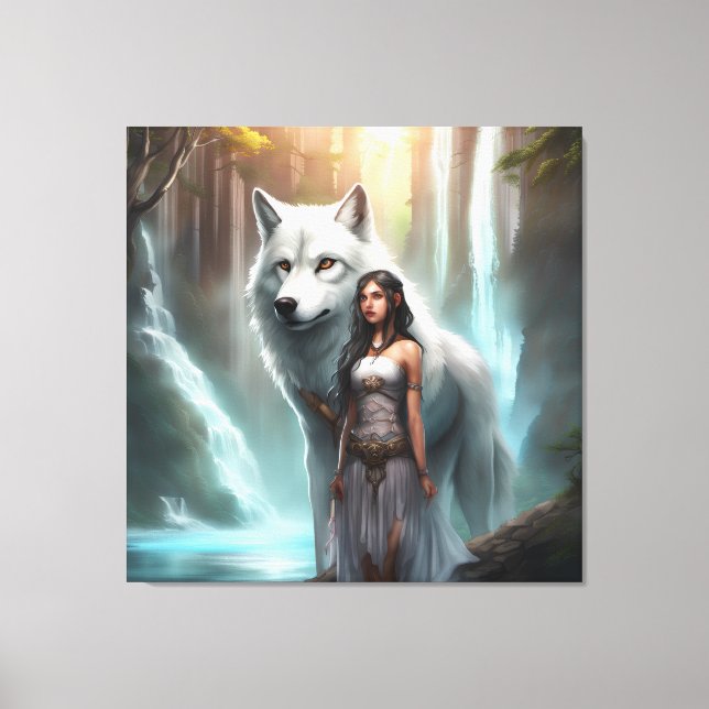 Fantasy- Premium Wrapped Canvas (Gloss) (Front)