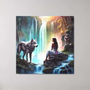 Fantasy- Premium Wrapped Canvas (Gloss)